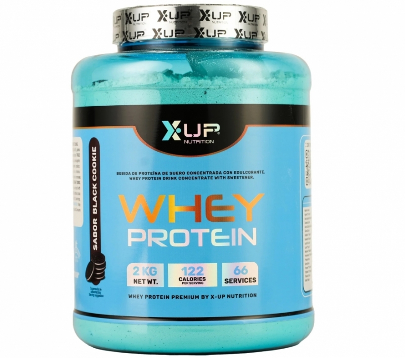 100% WHEY PROTEIN CHOCOLATE BLANCO 2KG X-UP - Foto 1/4