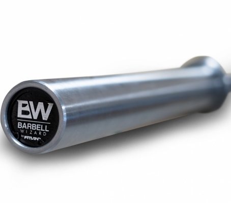 BARRA POWERLIFTING BARBELLl WIZARD – HARD CHROMED – 2.20 CM 20KG’S BW1418