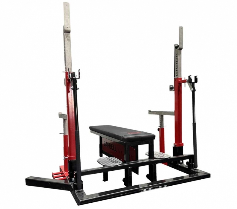 COMBO RACK BARBELL WIZARD FTLD BW1000 (FABRICACIÓN BAJO PEDIDO) - Foto 1/9