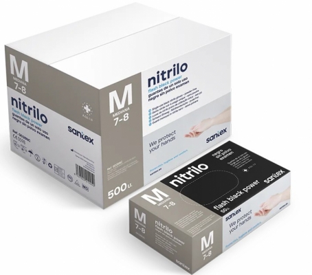 50 UNIDADES GUANTES NITRILO DIAMANTADOS AMBIDIESTROS.