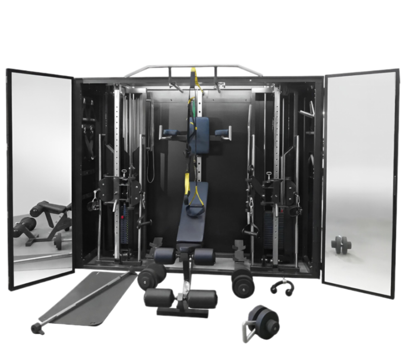 ARMARIO MULTIESTACIÓN GIMNASIO EN CASA (FABRICACIÓN BAJO PEDIDO) - Foto 1/3