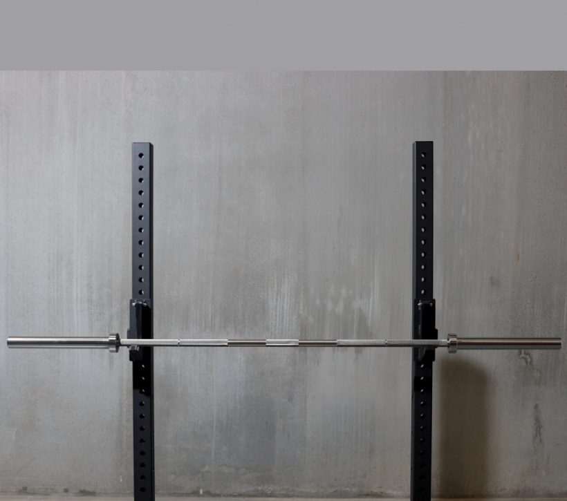 BARRA POWERLIFTING AMERICAN BARBELL CHEWY BAR ACERO INOXIDABLE NORMATIVA IPF - Foto 4/5