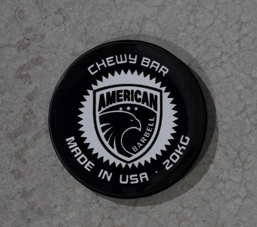 BARRA POWERLIFTING AMERICAN BARBELL CHEWY BAR ACERO INOXIDABLE NORMATIVA IPF - Foto 5/5