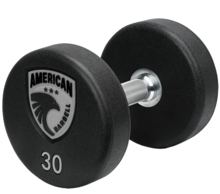 SERIES IV COMMERCIAL GRADE MANCUERNAS DE URETANO AMERICAN BARBELL DBAB4KG-XR