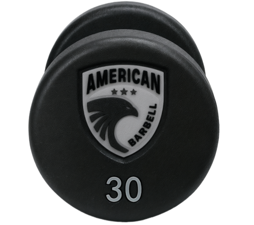 SERIES IV COMMERCIAL GRADE MANCUERNAS DE URETANO AMERICAN BARBELL DBAB4KG-XR - Foto 1/5